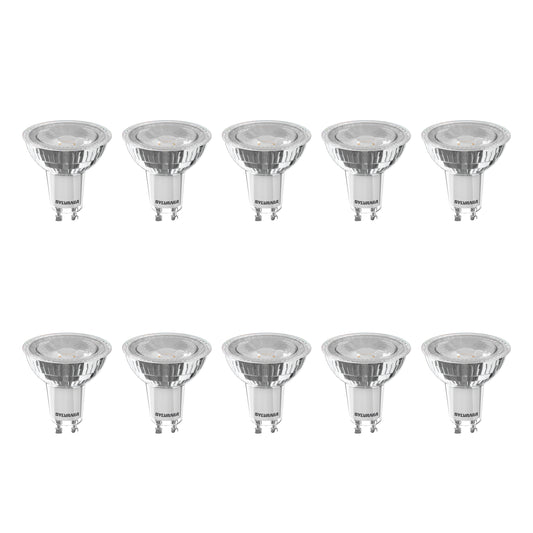 Sylvania RefLED Superia Retro GU10 Warm White 6W LED Bulb - 10 Pack