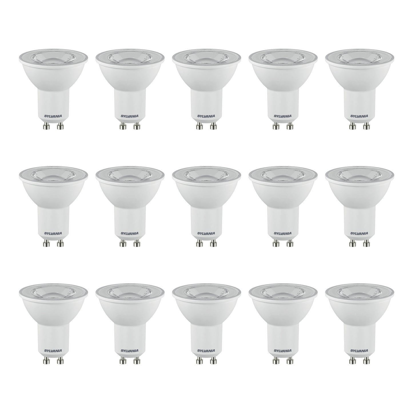 Sylvania Superia RefLED GU10 Cool White 4.2W LED Bulb - 15 Pack