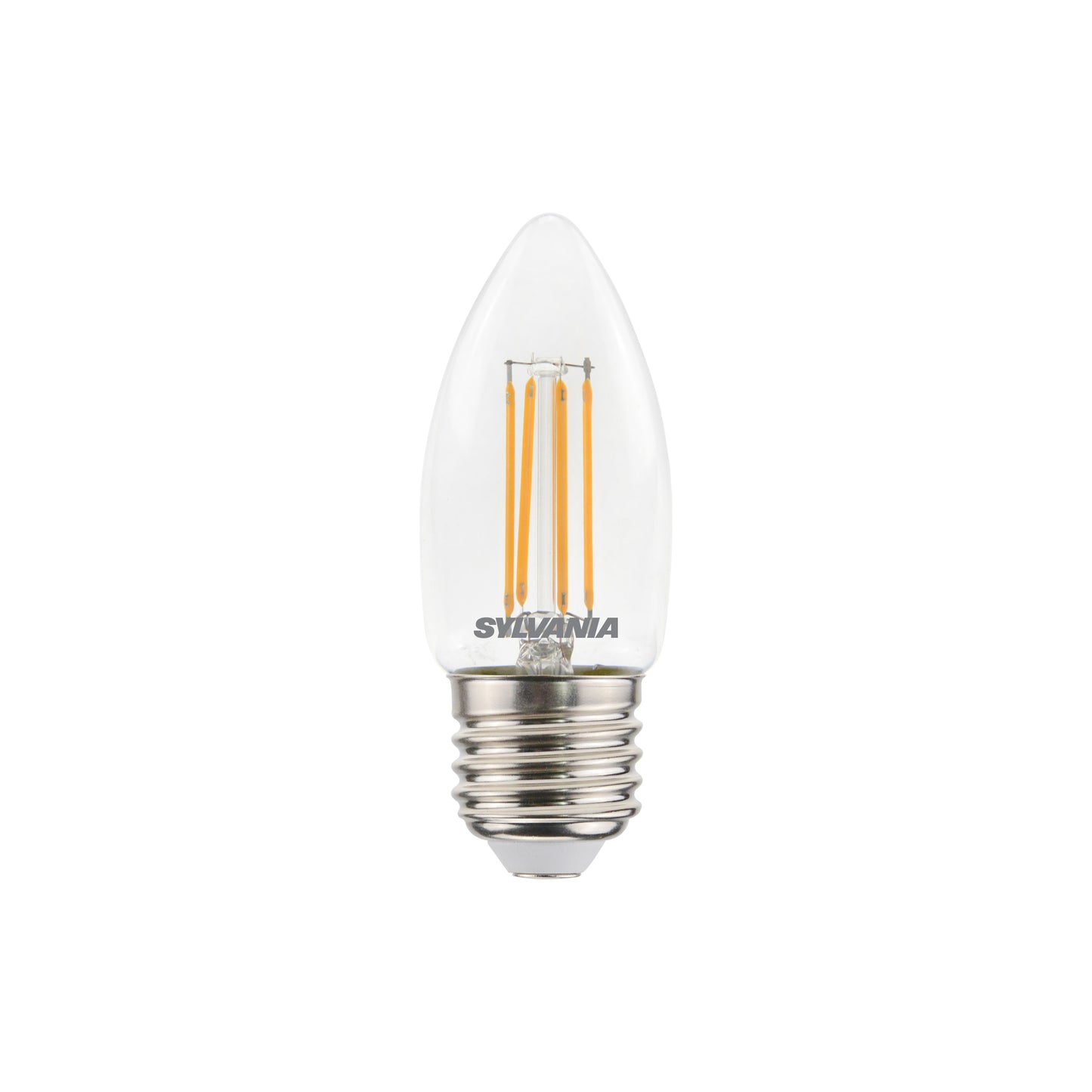Sylvania ToLEDo Retro Candle E27 4.5W LED Bulb - 10 Pack