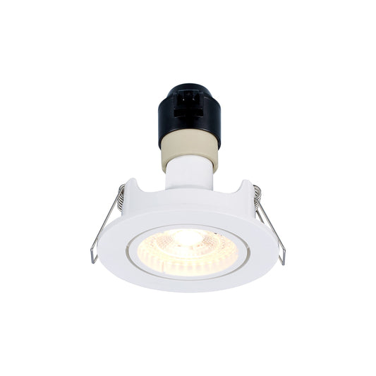 Sylvania SylSpot Neutral White 4.5W Recessed LED Spotlight Kit - White - 3 Pack