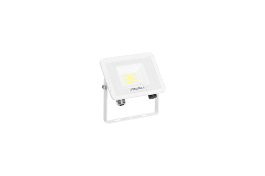 Sylvania SylFlood 26W IP65 White Outdoor LED Floodlight - Twin Pack