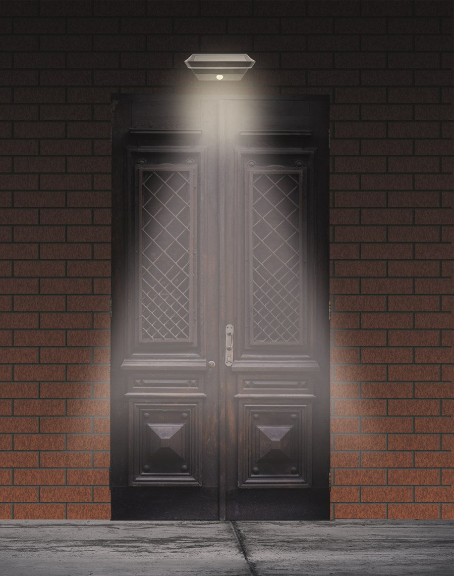Sylvania YourHome 290 Lumen Solar LED Outdoor Wall Light with Motion Sensor - Twin Pack