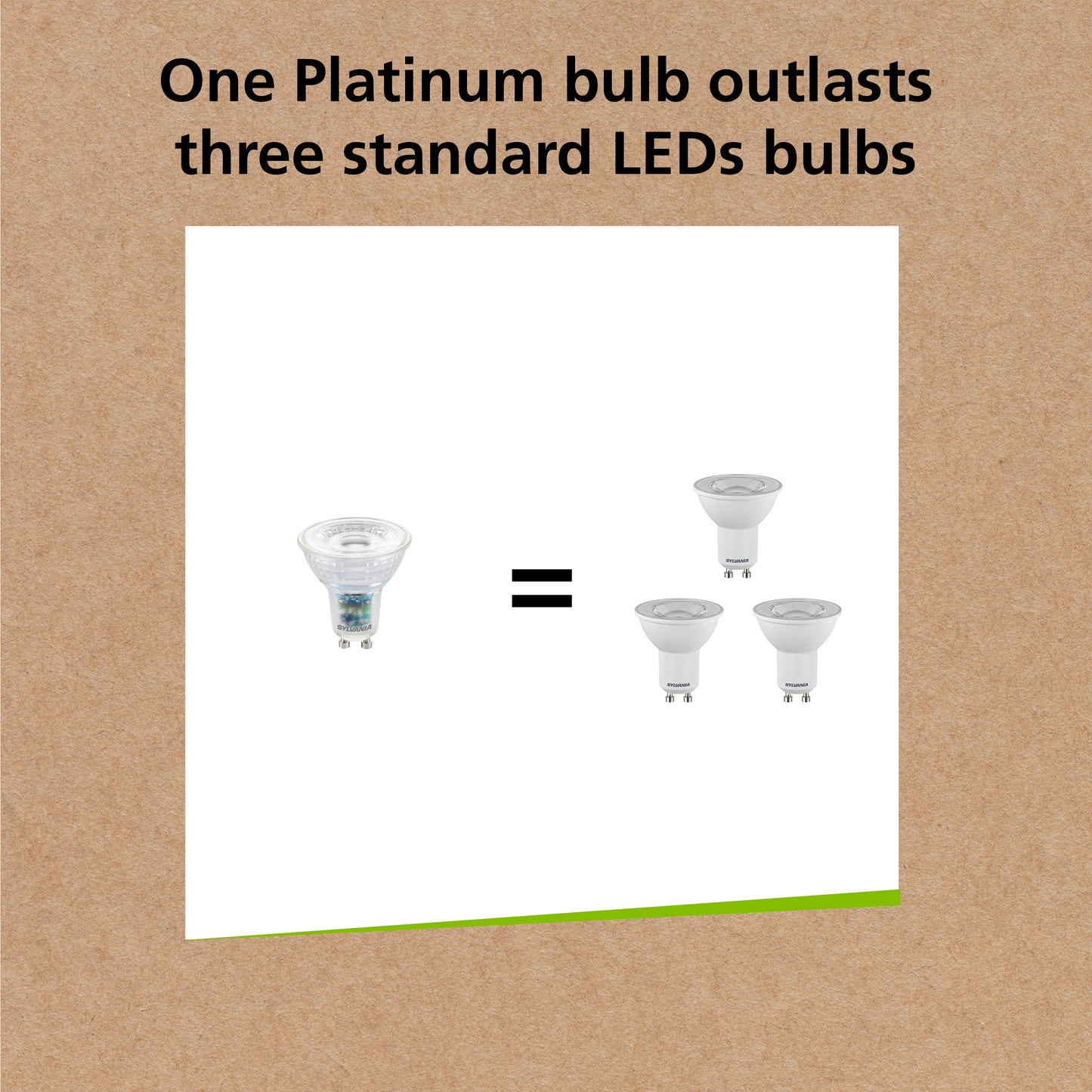 Sylvania Platinum GLS Retro Satin E27 Ultra-Efficient Neutral White 4W A-Class LED Bulb