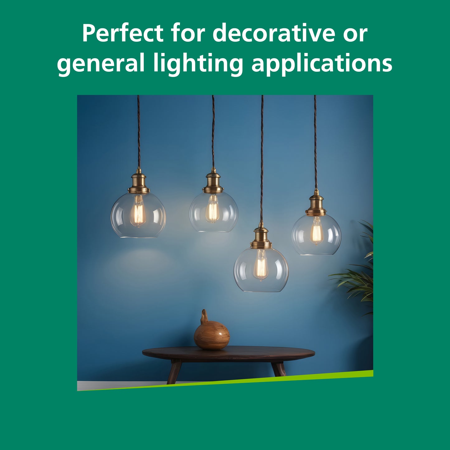 Sylvania ToLEDo Retro GLS Warm White E27 7W LED Bulb - 9 Pack