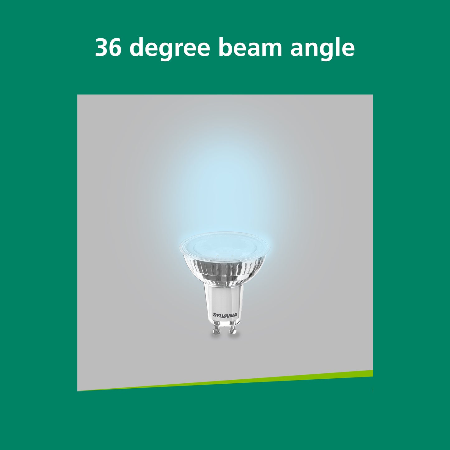 Sylvania RefLED Superia Retro Non-Dimmable GU10 Neutral White 5W LED Bulb - 6 Pack