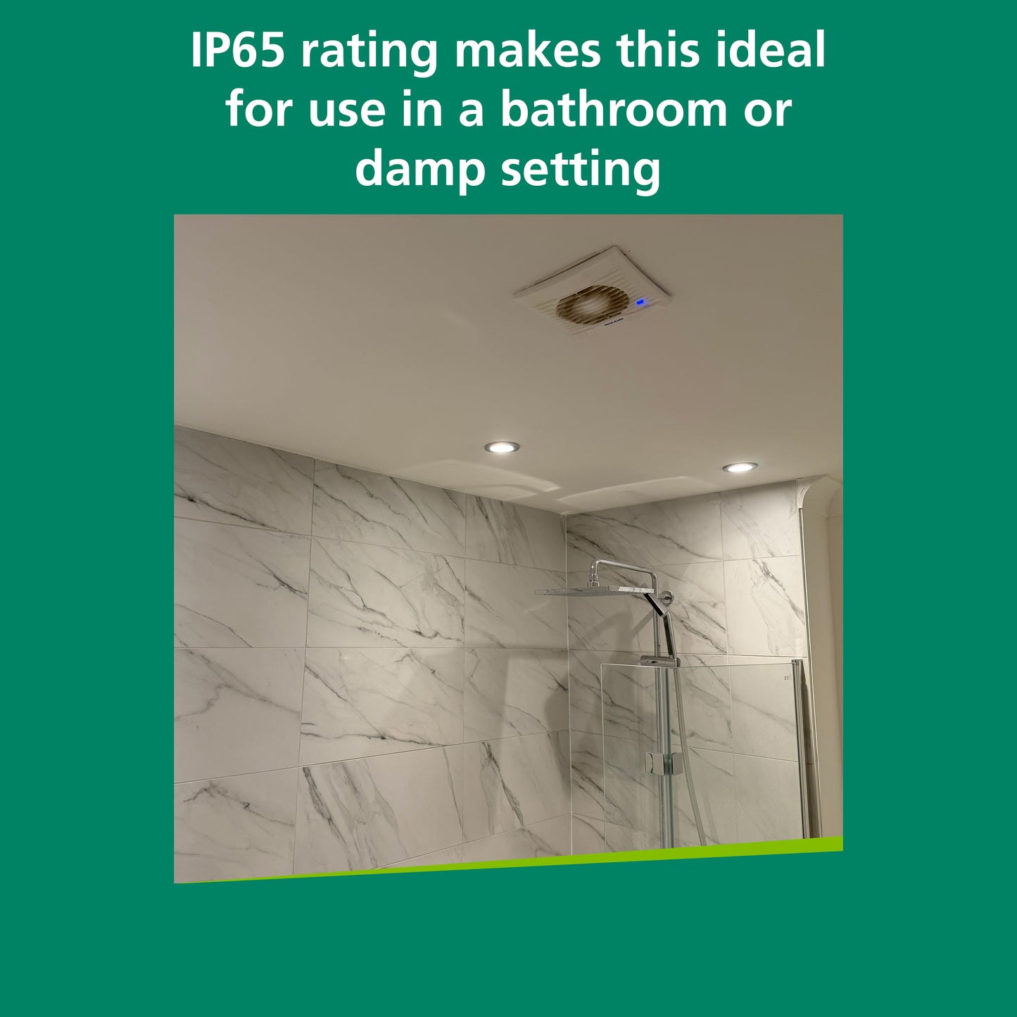Sylvania SylSpot Neos IP65 rated 4.8W Recessed LED Spotlight - 10 Pack