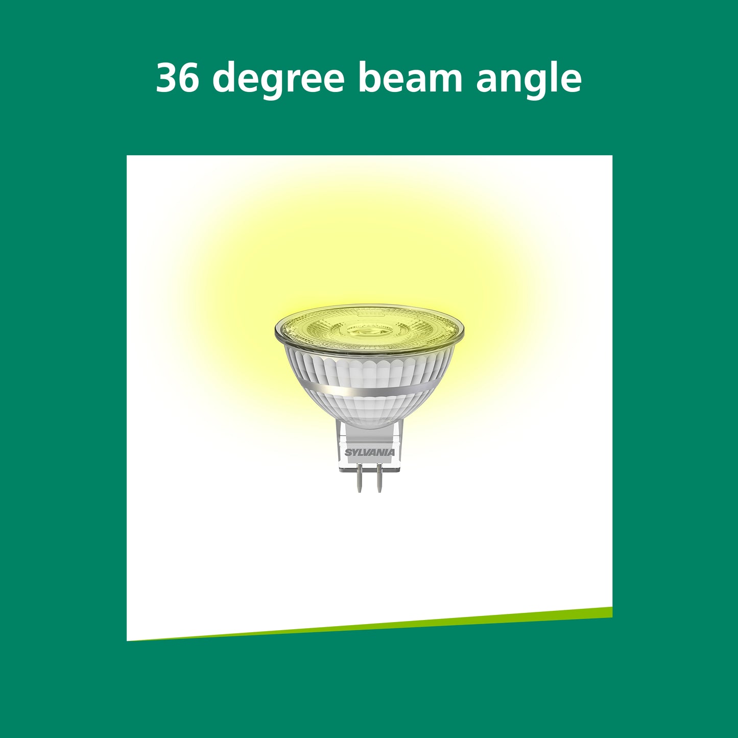 Sylvania Superia Retro Dimmable Warm White 5.8W MR16 LED Bulb - 10 Pack