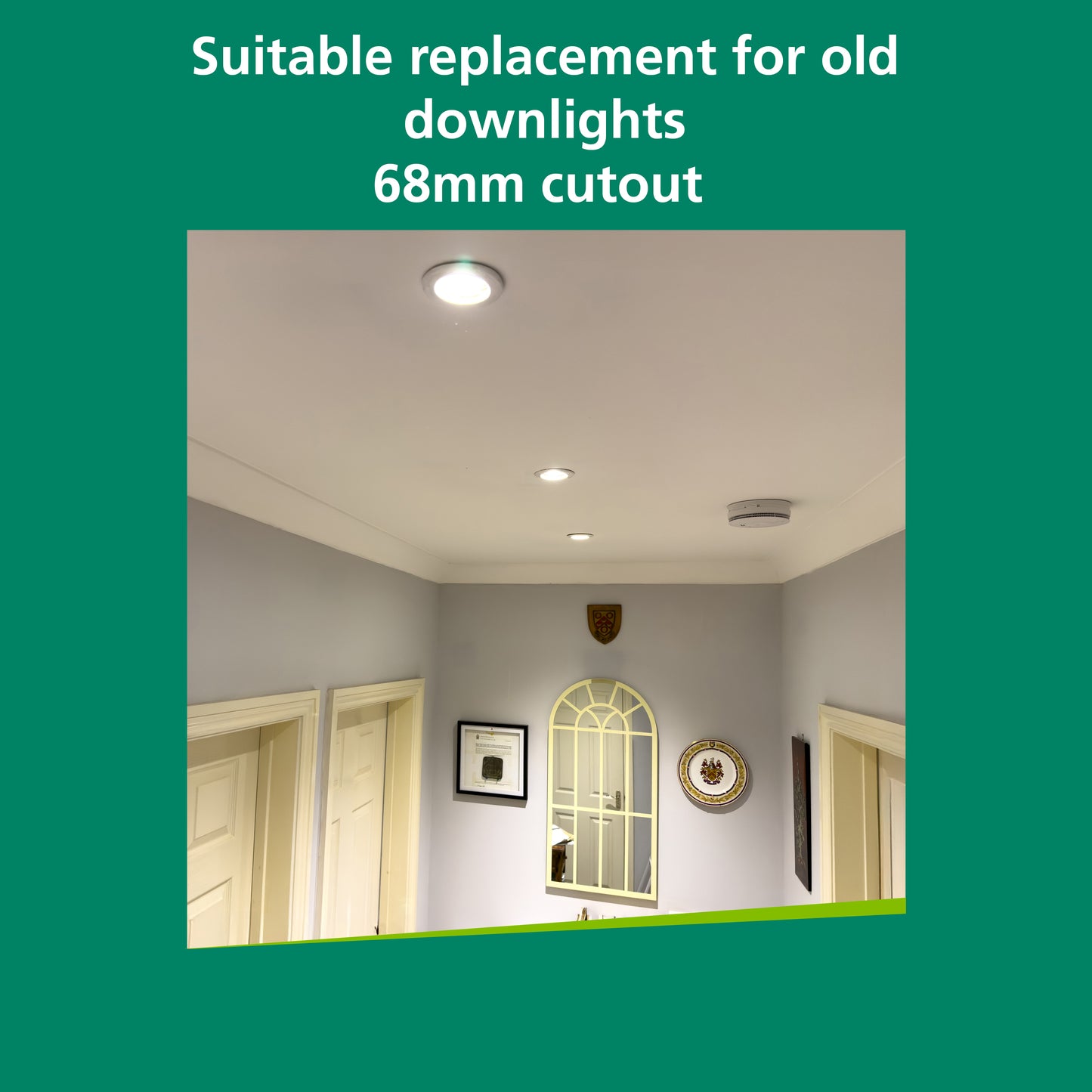 Sylvania SylSpot Neos IP65 rated 4.8W Recessed LED Spotlight - 10 Pack