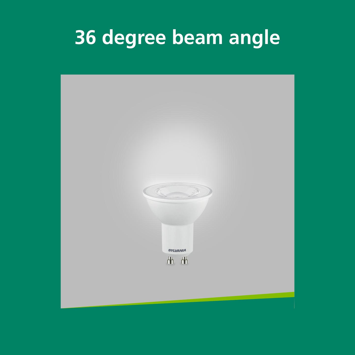 Sylvania Superia RefLED GU10 Cool White 4.2W LED Bulb - 15 Pack