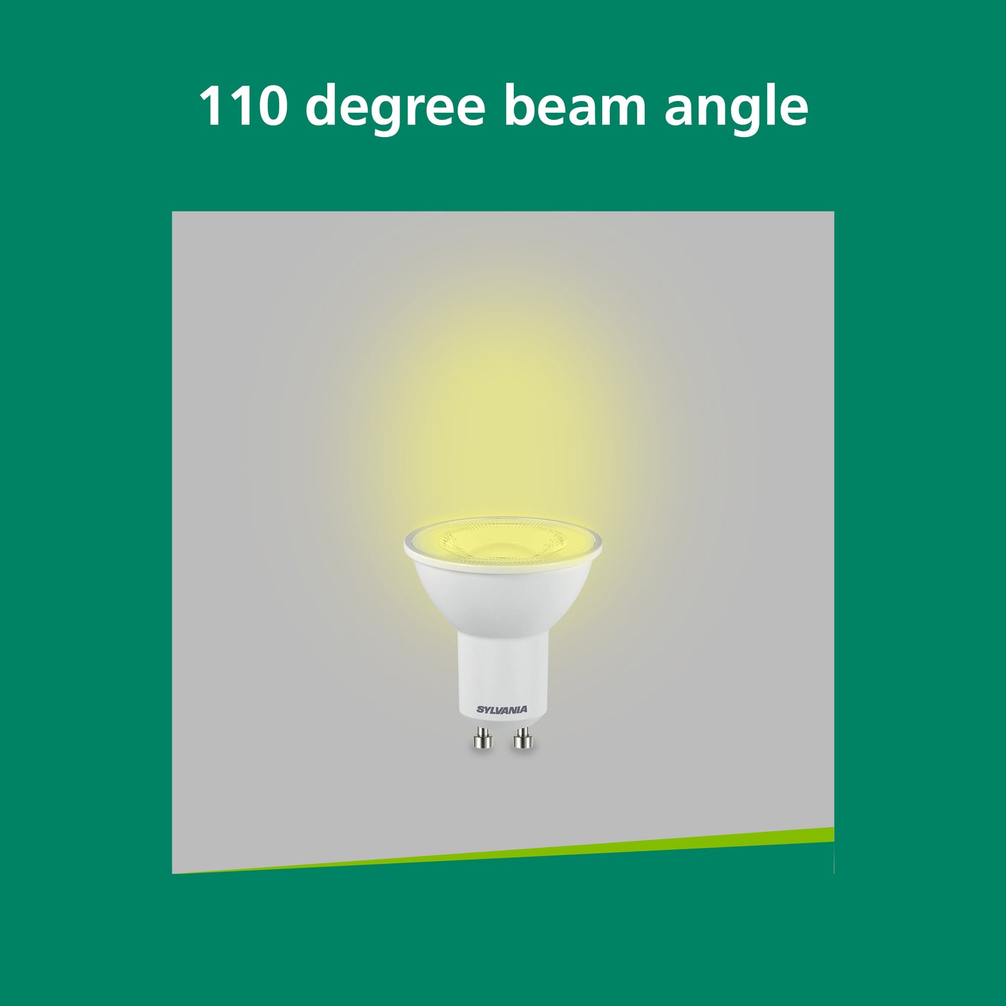 Sylvania Superia RefLED GU10 4.2W LED Bulb - 10 Pack