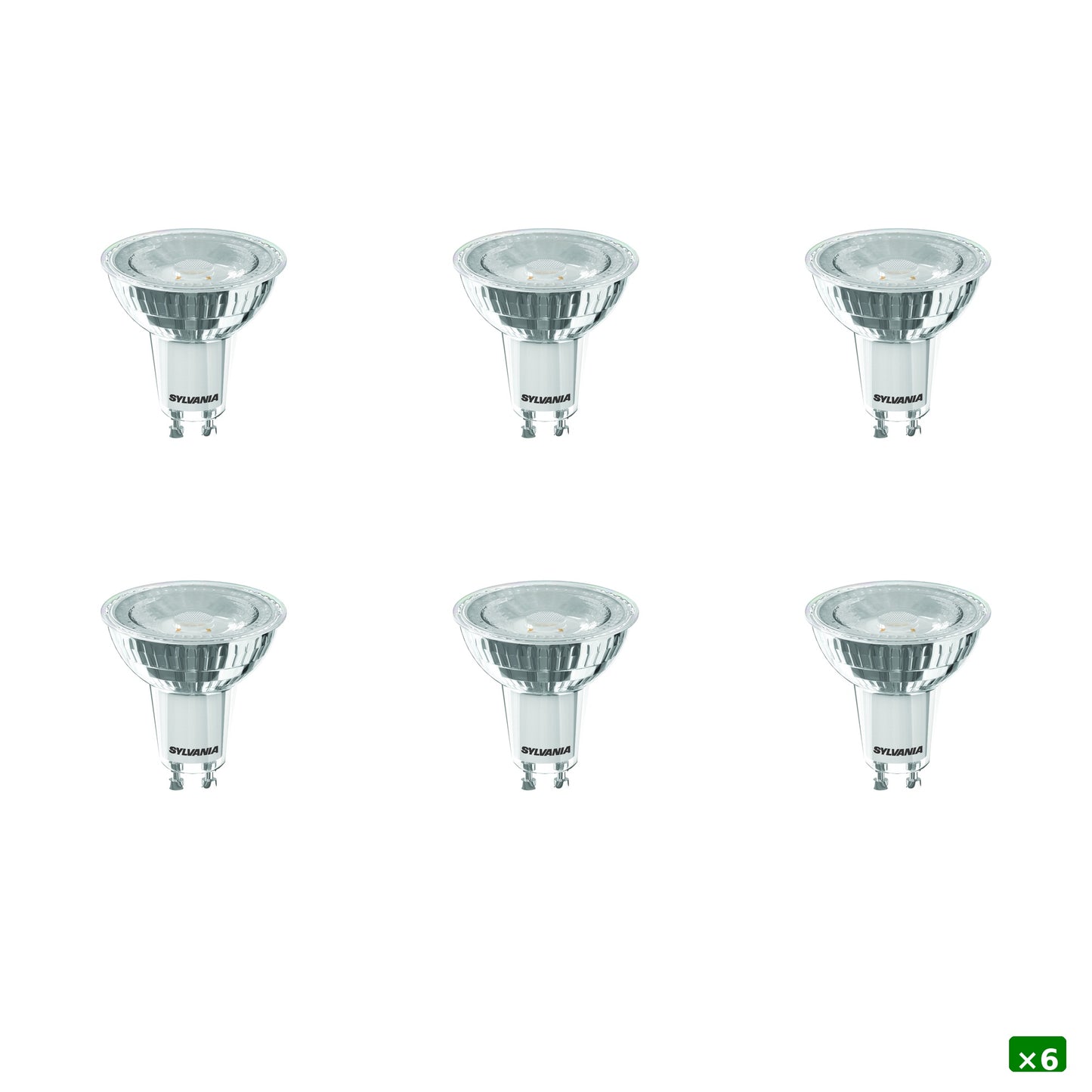 Sylvania RefLED Superia RT ES50 LED GU10 Spotlight Bulb 475 Lumens Clear