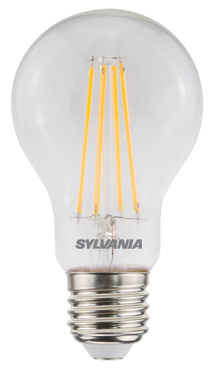Sylvania ToLEDo RT GLS LED Filament Light Bulb E27 806 Lumens Warm White 2700K - Pack of 4