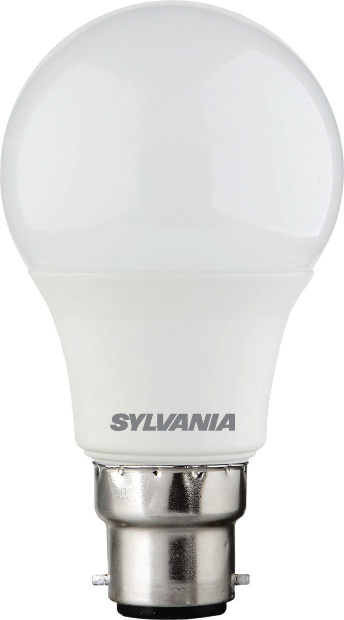 Sylvania ToLEDo GLS LED Light Bulb B22 806 Lumens Warm White 2700K - Pack of 4