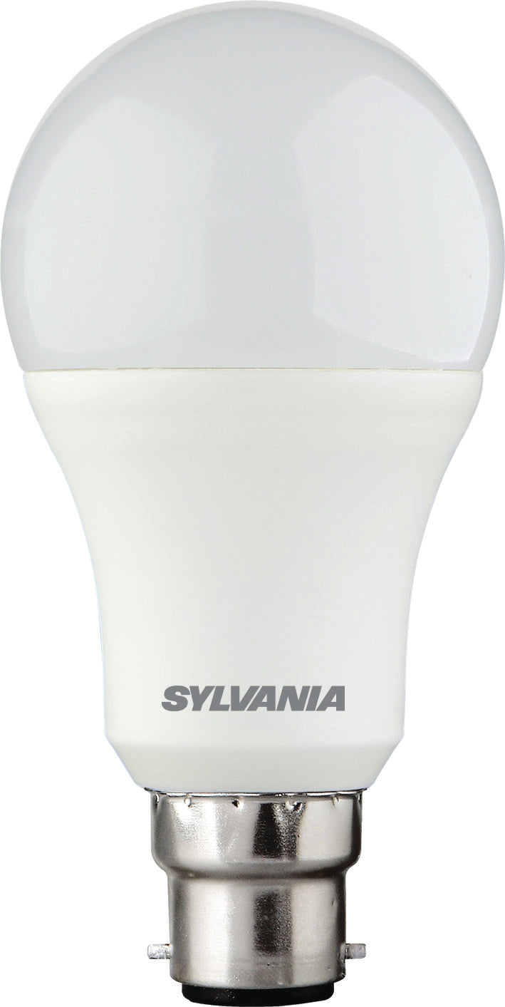 Sylvania ToLEDo GLS LED Light Bulb B22 806 Lumens Warm White 2700K - Pack of 4