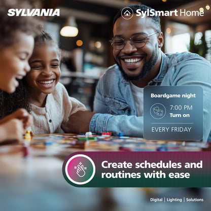 Sylvania Smart Lamps Smart LED Edison ST64 Filament Bulb E27 806 Lumens WiFi Tuneable White