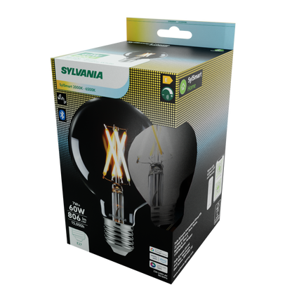 Sylvania Smart Lamps Smart LED Large Globe G95 Bulb E27 806 Lumens WiFi Tuneable White Clear
