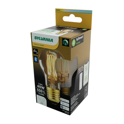 Sylvania Smart Lamps Smart LED Light Bulb E27 806 Lumens WiFi Tuneable White Clear