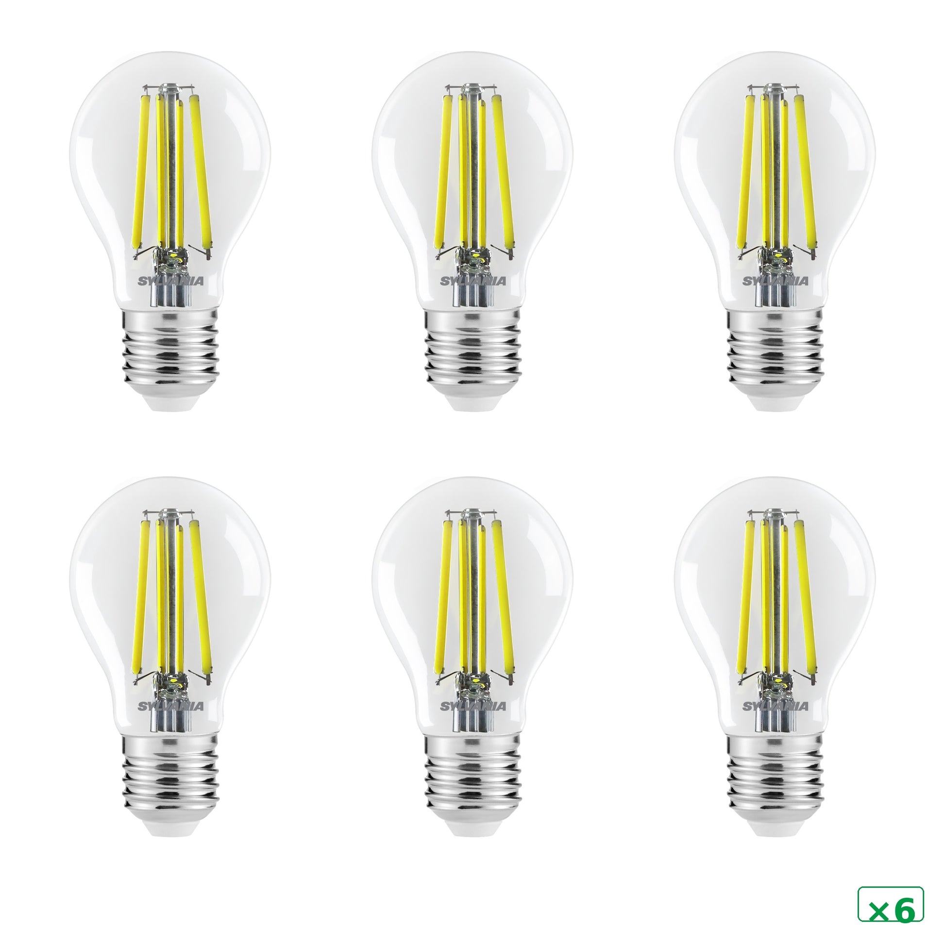 Sylvania ToLEDo Platinum RT LED Filament Light Bulb E27 485 Lumens Warm White 2700K
