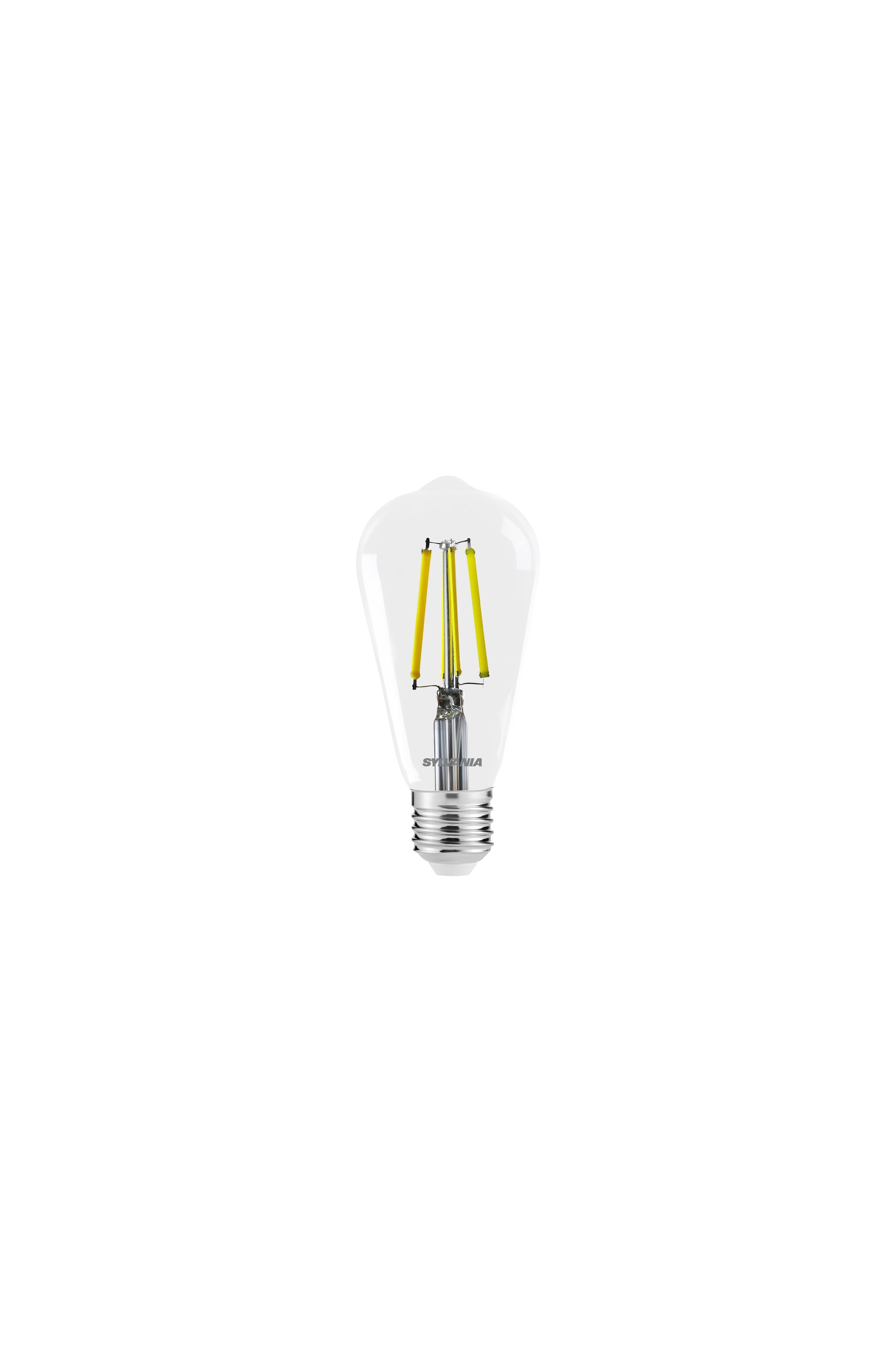 Sylvania ToLEDo Platinum RT LED Edison ST64 Filament Bulb E27 840 Lumens Warm White 2700K