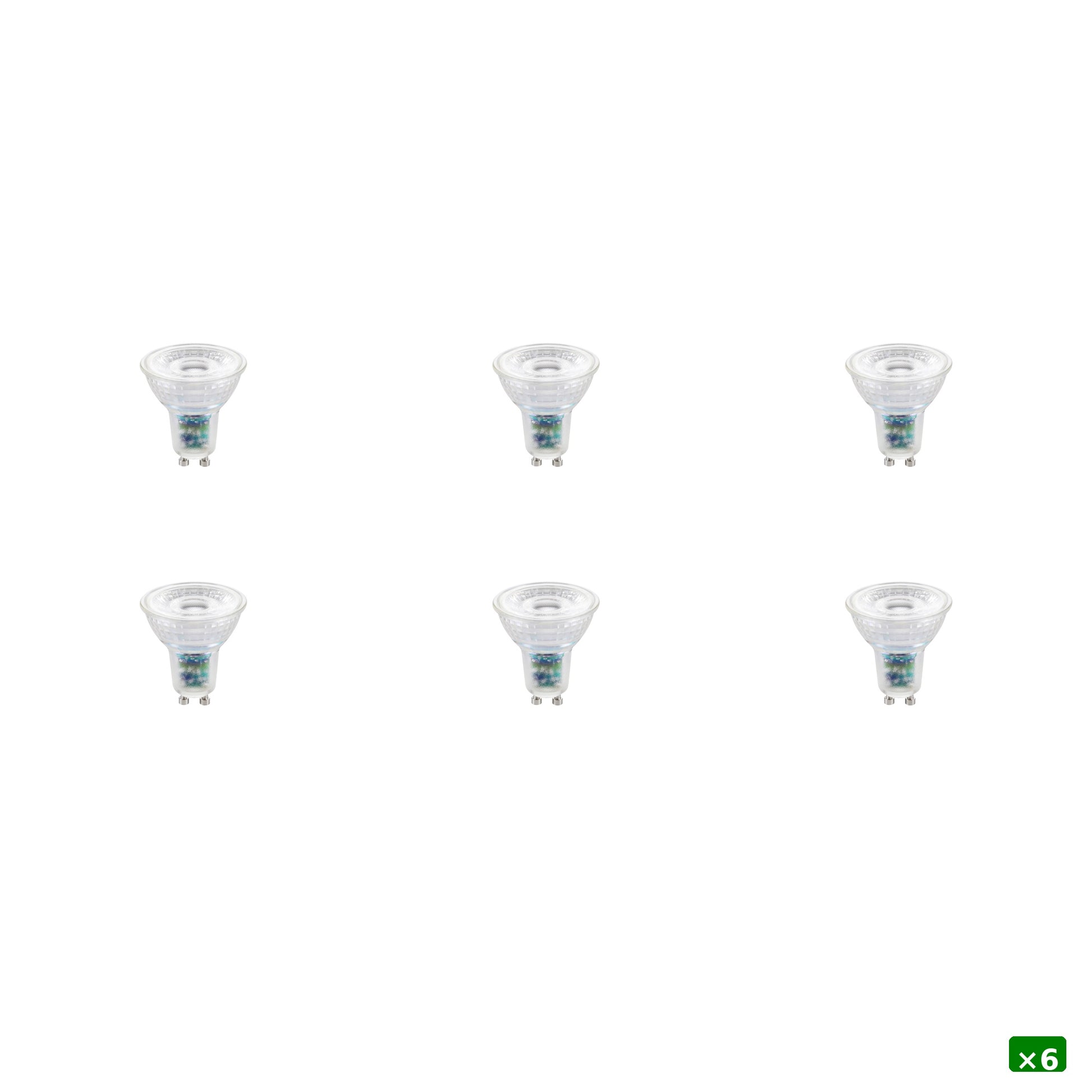 Sylvania RefLED Platinum RT LED GU10 Spotlight Bulb 350 Lumens Dimmable Clear