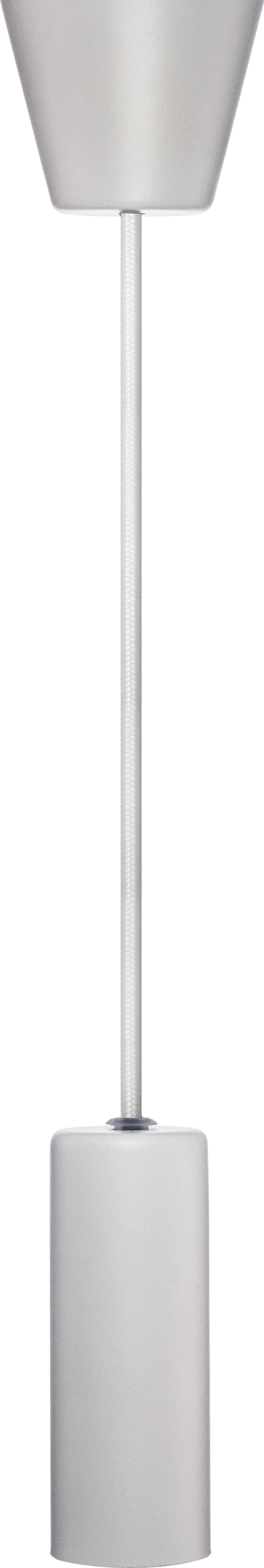 Sylvania SylPendant Decorative Metal Pendant Light White E27 Lampholder Ceiling Light