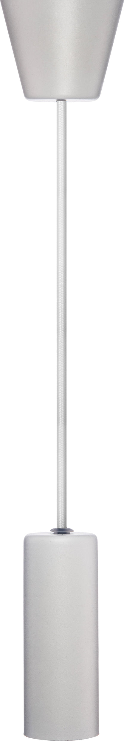 Sylvania SylPendant Decorative Metal Pendant Light White E27 Lampholder Ceiling Light