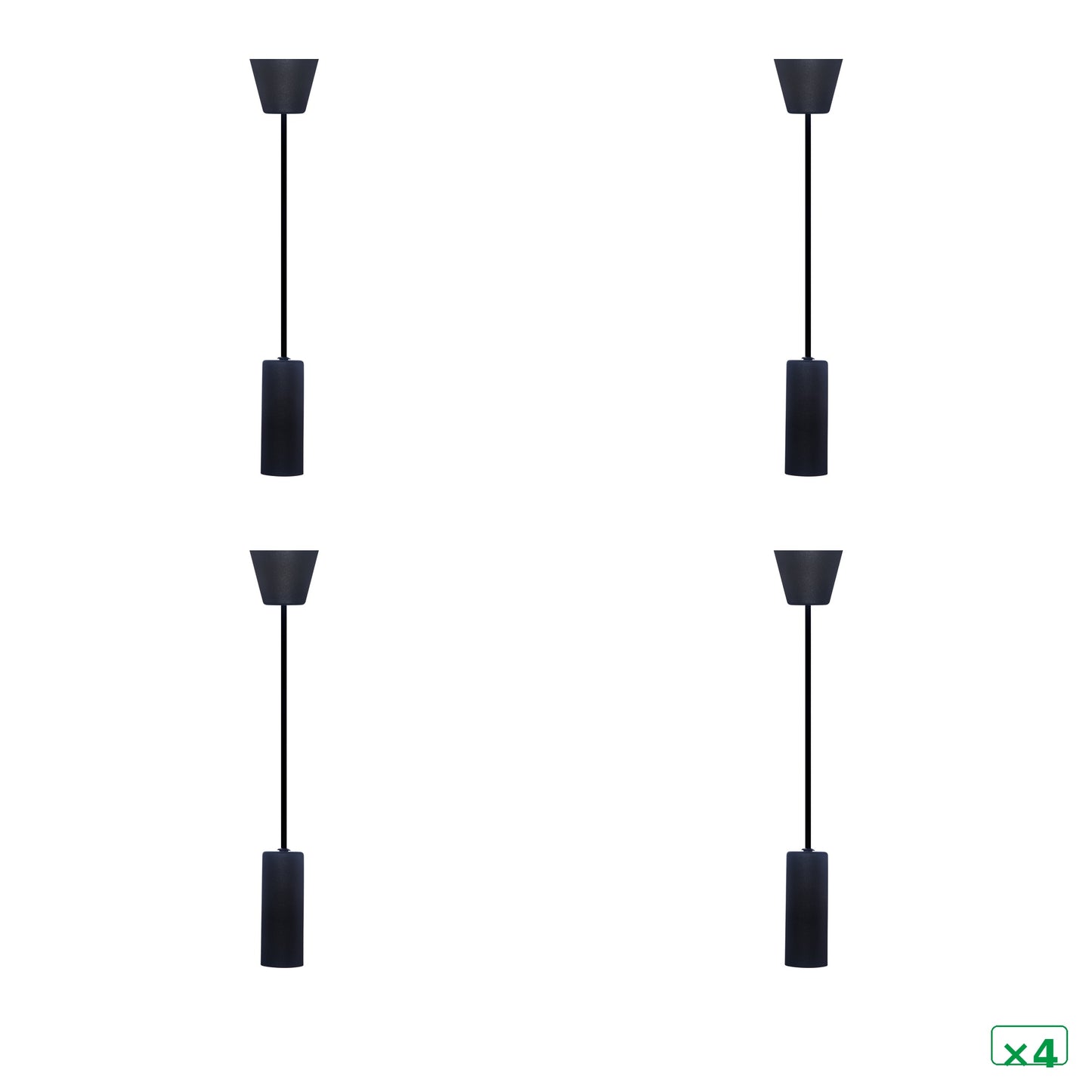 Sylvania SylPendant Decorative Metal Pendant Light Black E27 Lampholder Ceiling Light