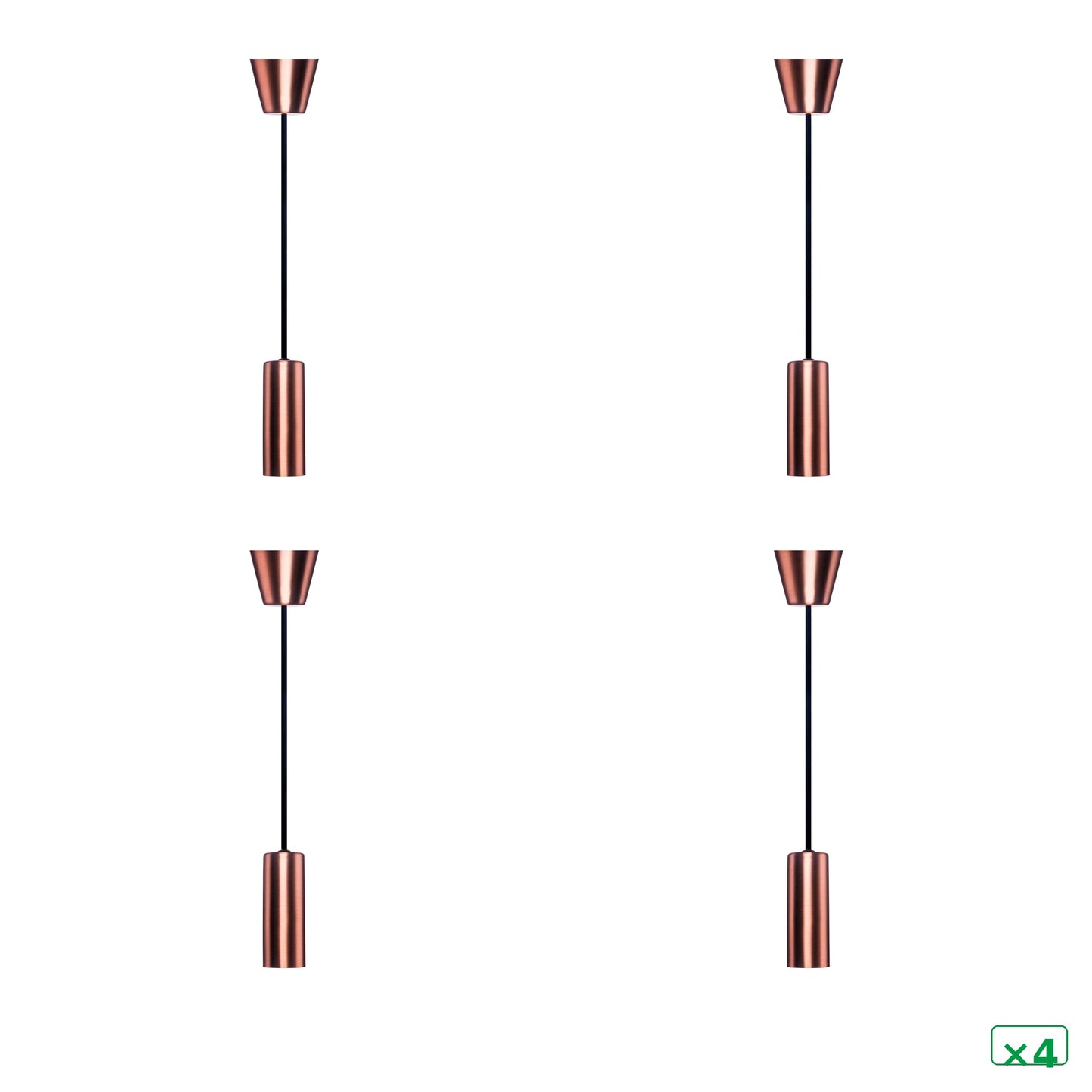 Sylvania SylPendant Decorative Metal Pendant Light Copper E27 Lampholder Ceiling Light