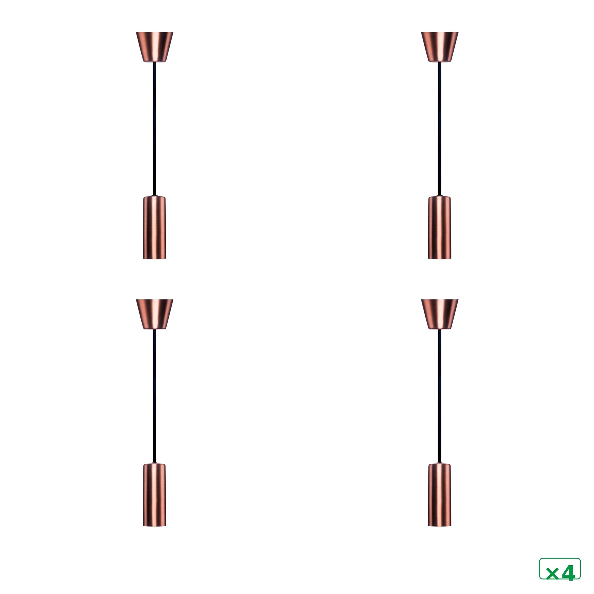 Sylvania SylPendant Decorative Metal Pendant Light Copper E27 Lampholder Ceiling Light