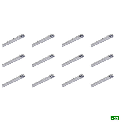 Sylvania SylProof ToLEDo 2ft LED Waterproof Batten Housing T8 Tube Compatible IP65 Single Garage Workshop
