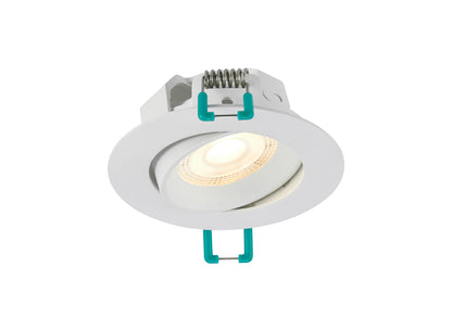 Sylvania SylSpot Neos LED Recessed Spotlight 4.8W 400 Lumens IP44/20 White - Pack of 3