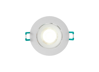 Sylvania SylSpot Neos LED Recessed Spotlight 4.8W 400 Lumens IP44/20 White - Pack of 3