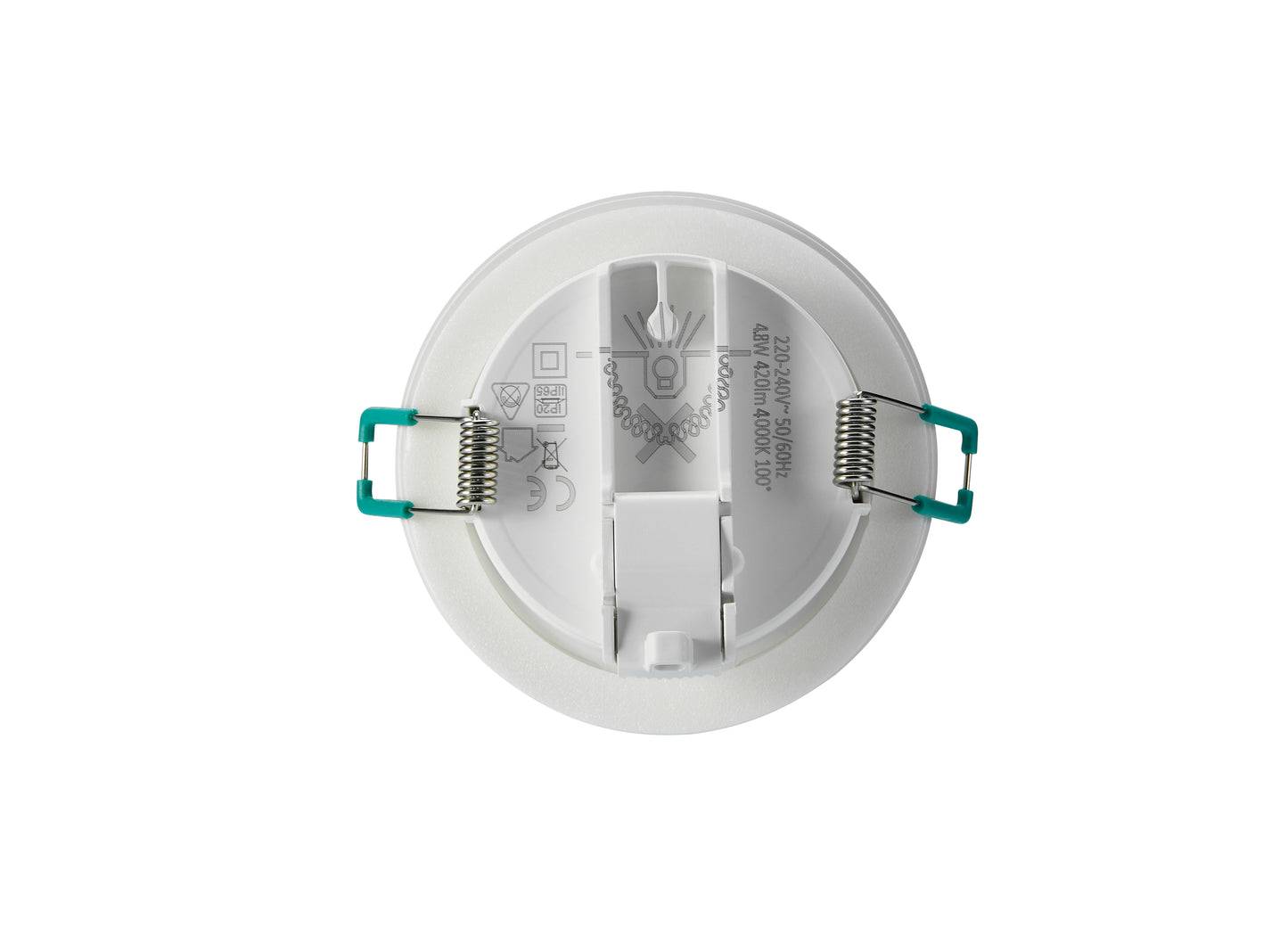 Sylvania SylSpot Neos LED Recessed Spotlight 4.8W 400 Lumens IP65/20 White - Pack of 3