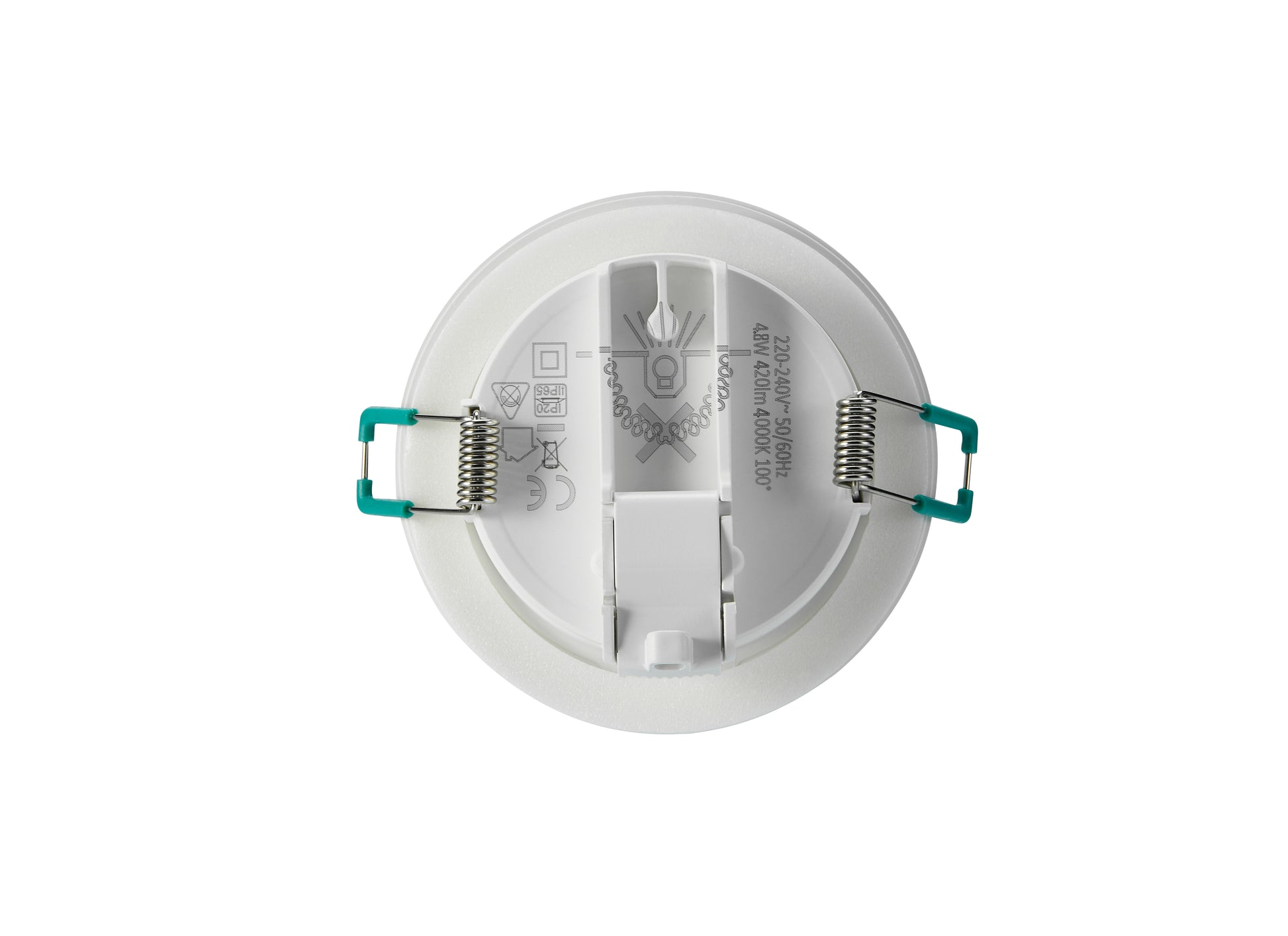 Sylvania SylSpot Neos LED Recessed Spotlight 4.8W 400 Lumens IP65/20 White - Pack of 3