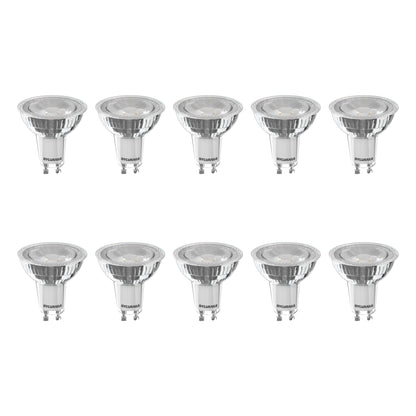 Sylvania RefLED Superia Retro Dimmable GU10 Warm White 4.5W LED Bulb - 10 Pack