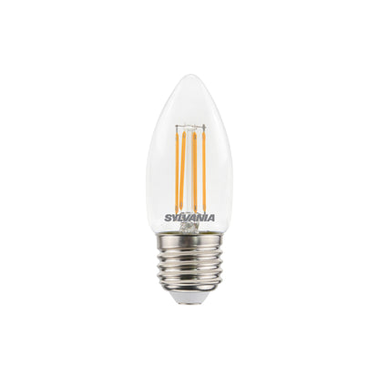 Sylvania ToLEDo Retro Candle E27 4.5W LED Bulb - 10 Pack