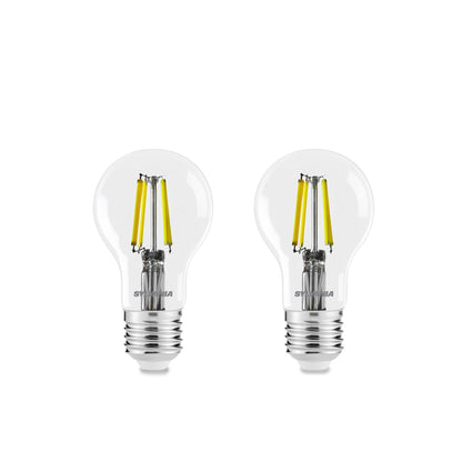 Sylvania Platinum GLS Retro E27 Ultra-Efficient Warm White 4W A-Class LED Bulb - 2 Pack
