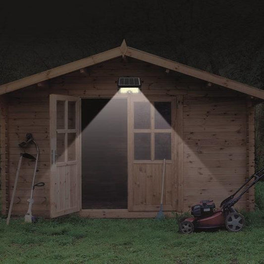 Sylvania YourHome 450 Lumen Solar LED Outdoor Adjustable Floodlight with Motion Sensor - Twin Pack