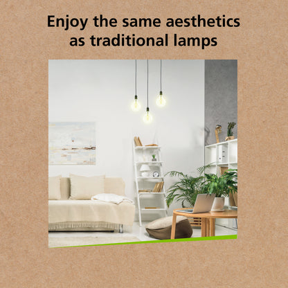 Sylvania Platinum GLS Retro Satin E27 Ultra-Efficient Neutral White 4W A-Class LED Bulb
