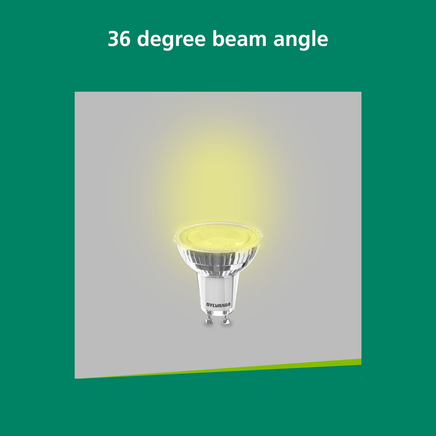 Sylvania RefLED Superia Retro Dimmable GU10 Warm White 4.5W LED Bulb - 10 Pack