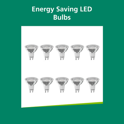 Sylvania RefLED Superia Retro GU10 Warm White 6W LED Bulb - 10 Pack